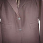 ROJOTÚ Blazer clásico color café. Talla 6 ( XS )