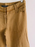 BASEMENT Pantalón bota recta en Ramio. Talla 8