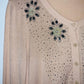 TOPS Cardigan tejido  con aplicaciones. Talla Única