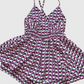 ENTERIZO Falda short estampado. Talla S/M*