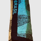 PASHMINA Estampada Brasil. Talla Única