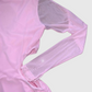VESTIDO En tul entallado con aberturas en cintura. Talla XS/S