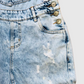 WANNA Overall en denim lavado claro. Talla 6