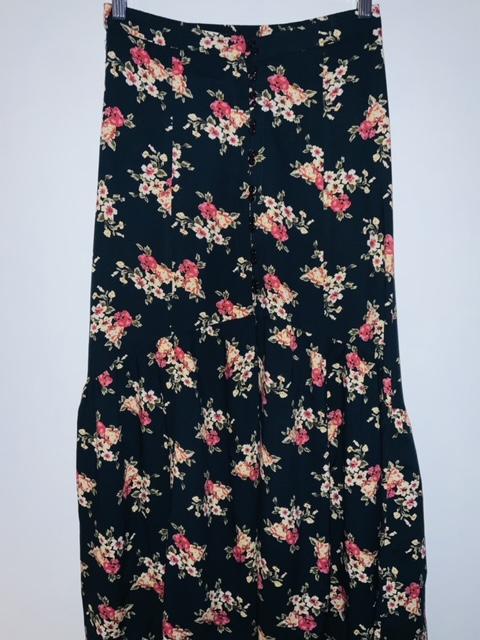 KOAJ Falda larga estampada Flores. Talla 6