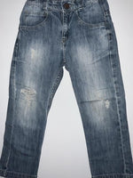 OFFCORSS Jean para niño con efecto destroyer. Talla 4