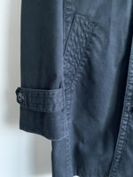 ZARA MAN Gabardina para hombre en dril cuello alto. Talla M