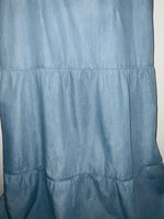 ARKITECT Vestido largo en chambray. Talla L