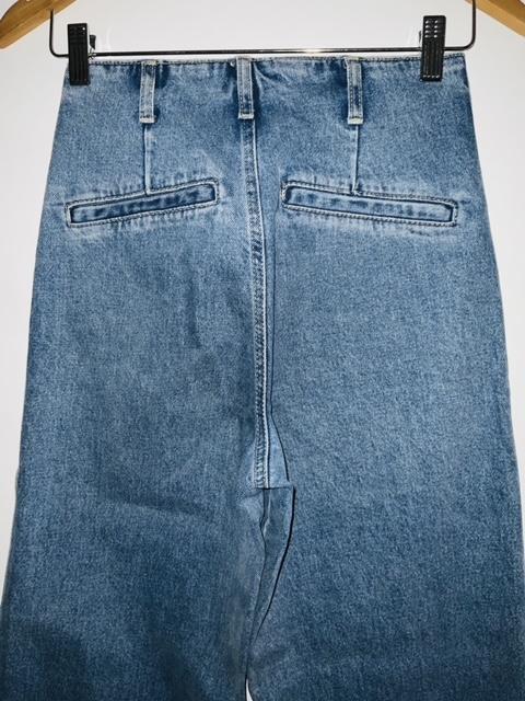 ZARA Jean Palazzo cintura alta. Talla 32 ( 2 )