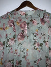 NAF NAF Blusa en chiffon estampada flores. Talla M