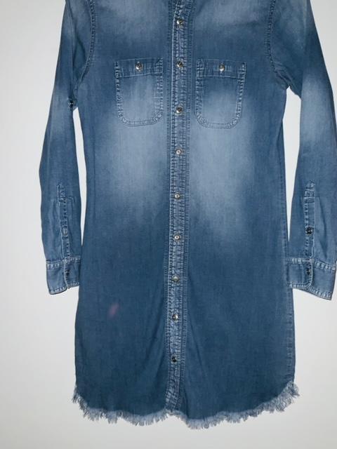 CHEVIGNON Vestido en chambray. Talla 8