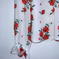 H&M Blusa estampada manga larga. Talla 8 ( S )