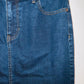 TALBOTS Falda en indigo cinco bolsillos. Talla 4 americana*