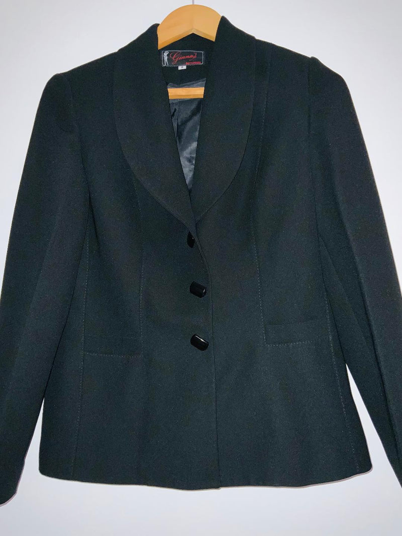 GINNAS Blazer clásico para mujer. Talla 8