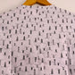 VEROTRU Camiseta en lycra estampada. Talla M