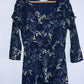 ESPRIT Vestido en plumeti estampado. Talla M*