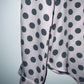 NAF NAF Blusa cuello mao estampada pepas. Talla M