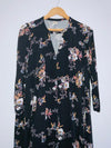 CHEVIGNON Vestido recto estampado flores. Talla S