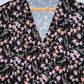 VESTIDO Corto estampado flores. Talla S