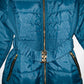 KENZO Chaqueta abullonada con cuello removible. Talla M