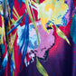 PONCHO Tipo pañoleta estampado. Talla Única