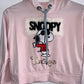 BUZO Estampado y bordado snoopy. Talla XS/S