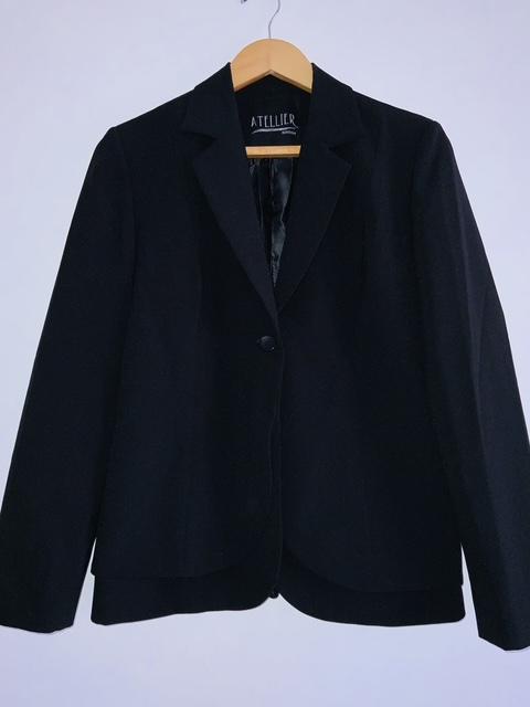 ATELLIER Blazer 1 botón para mujer. Talla 8 ( S )