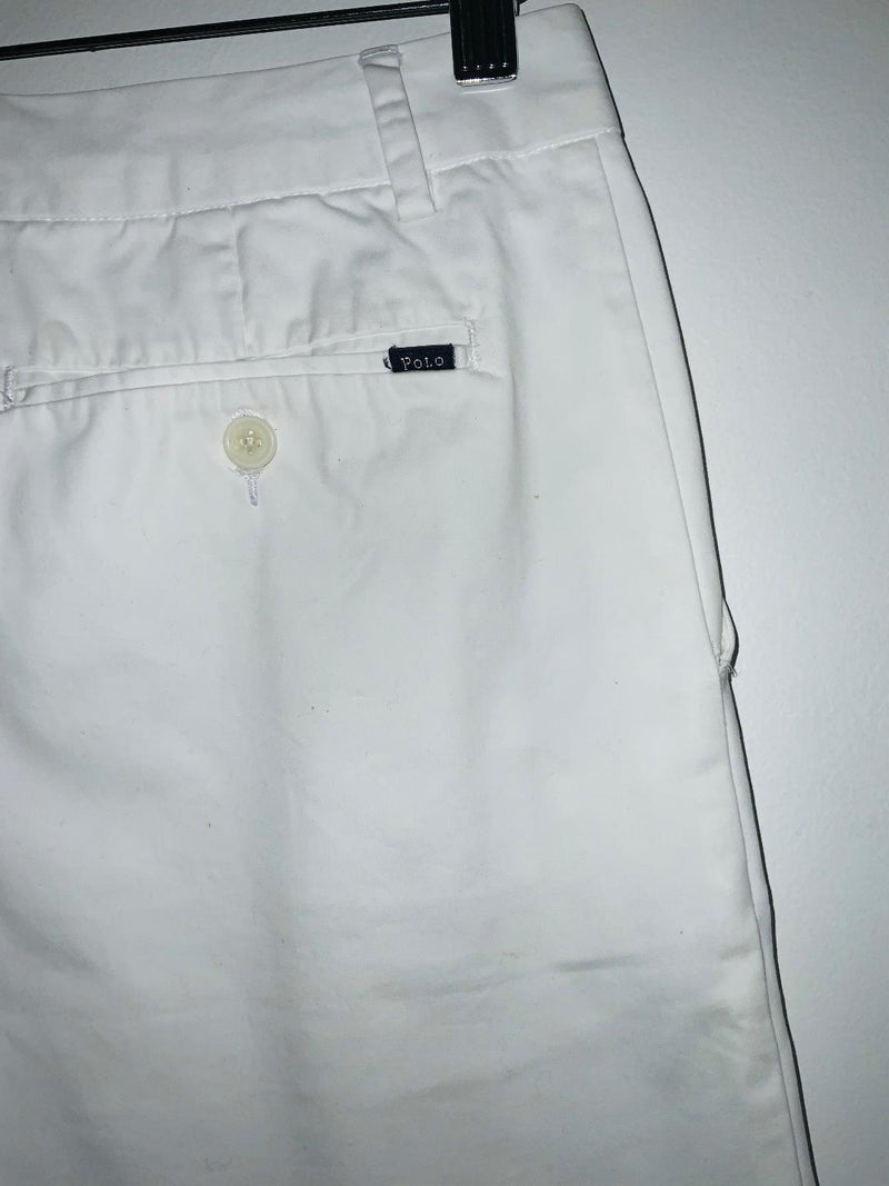 POLO RALPH LAUREN Short en dril para mujer. Talla 18