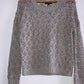 STUDIO F Sweater Tejido calado con lurex. Talla S