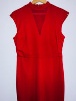 NEW YORK & COMPANY Vestido cuello alto.Talla M