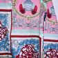 BLUSA Camisera estampada tipo pañuelo. Talla M*