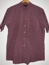 ARTURO CALLE Camisa manga corta a cuadros. Talla XL