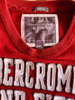 ABERCROMBIE & FITCH Camiseta manga larga bordada. Talla XXL