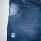 JEAN Pretina alta con botones. Talla 8/10