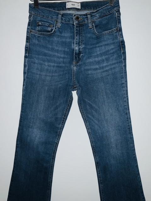 MANGO Jean cinco bolsillos tiro alto. Talla 38 ( 8 )