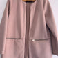 STRADIVARIUS Chaqueta abierta con cierres. Talla S