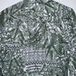 ARKITECT ( NUEVA ) Blusa camisera estampada hojas. Talla S