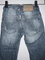 OFFCORSS Jean para niño con efecto destroyer. Talla 4