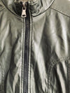 ZARA MAN Chaqueta de hombre en cuero sintético. Talla S