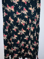 KOAJ Falda larga estampada Flores. Talla 6