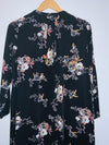 CHEVIGNON Vestido recto estampado flores. Talla S