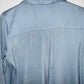 STRADIVARIUS Blusa escote en V con cuello. Talla M