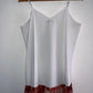 TENNIS Vestido largo con corte estampado. Talla L