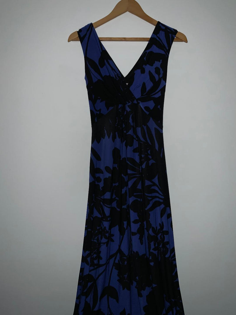 PHASE EIGHT Vestido largo estampado. Talla 8 ( S )