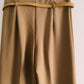 SOUTHLAND Pantalón bota recta con cinturón. Talla S