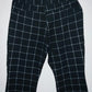 LARK + GREY Pantalón estampado a cuadros. Talla L