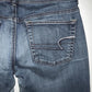 AMERICAN EAGLE Jean cinco bolsillos semi flare . Talla 4 Regular*