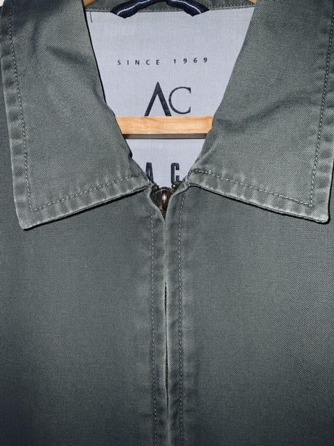 ARTURO CALLE Chaqueta casual en dril para hombre. Talla L