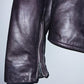 MANGO Chaqueta tipo Biker en cuero. Talla S