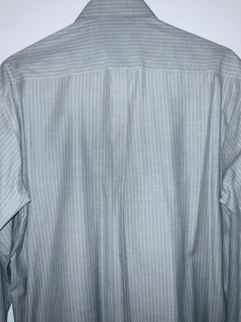 ROLAND Camisa para hombre preteñida a rayas . Talla XL