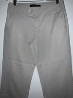 CALVIN KLEIN Pantalón en dril para mujer. Talla 8 Americana